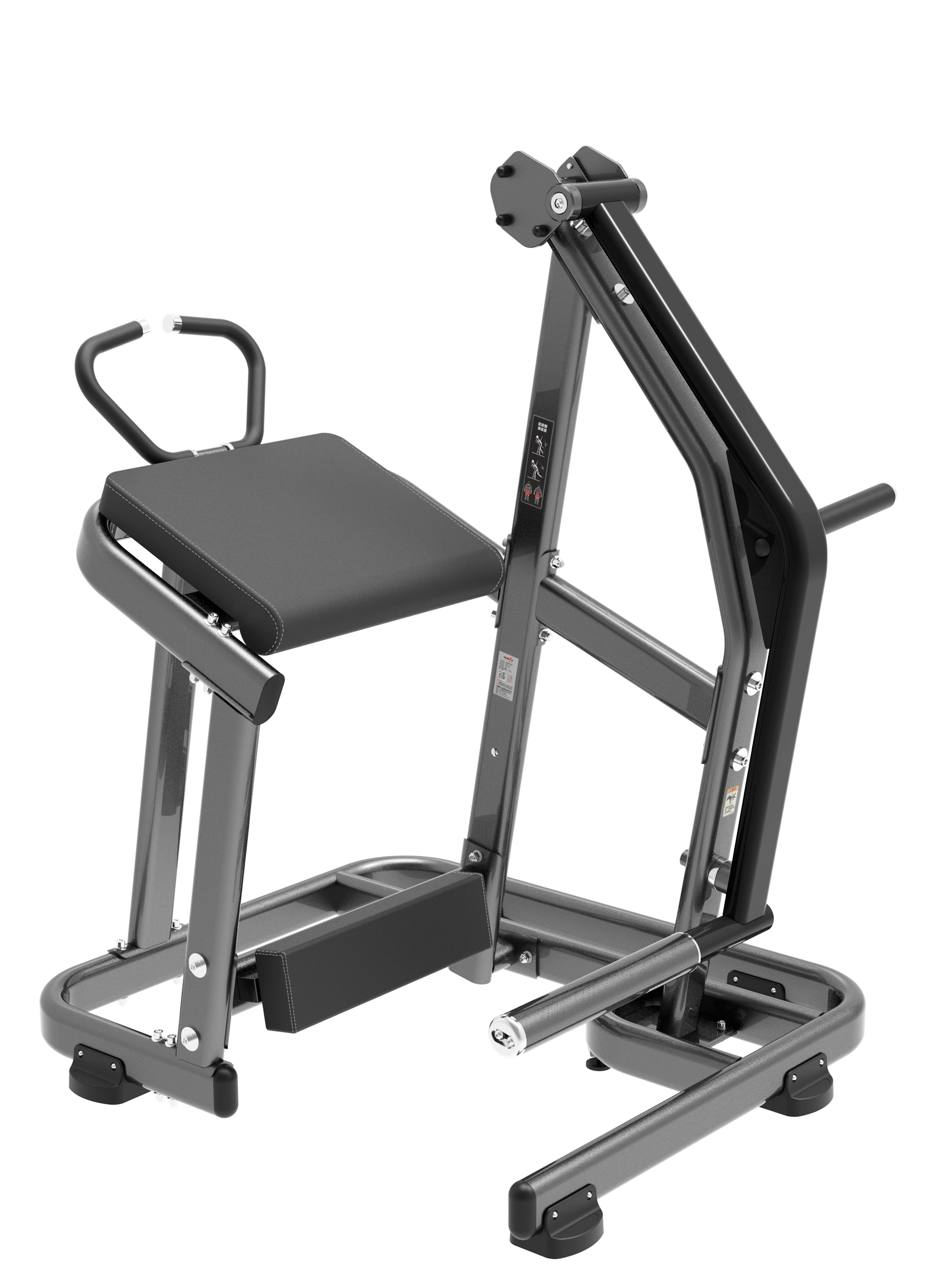 Отведение ноги назад BRONZE GYM PL-1710, черный