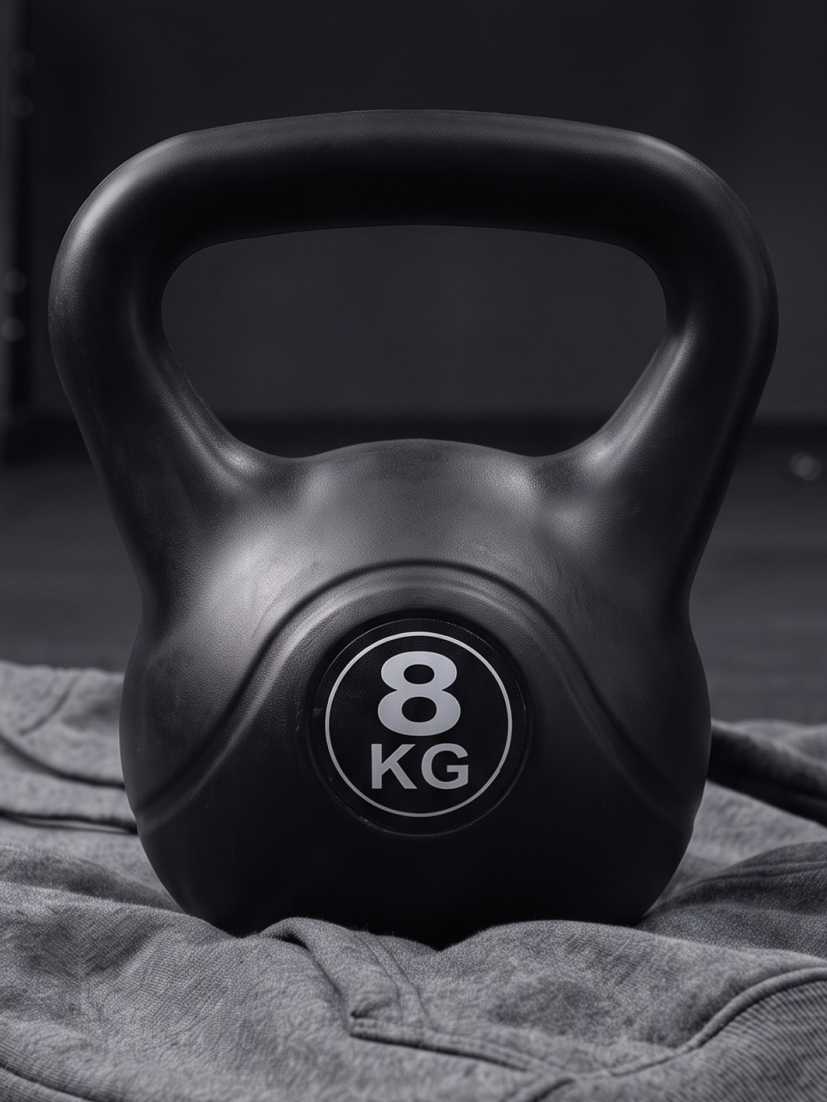 Гиря пластиковая 8 кг. VictoryFit VF-KP080