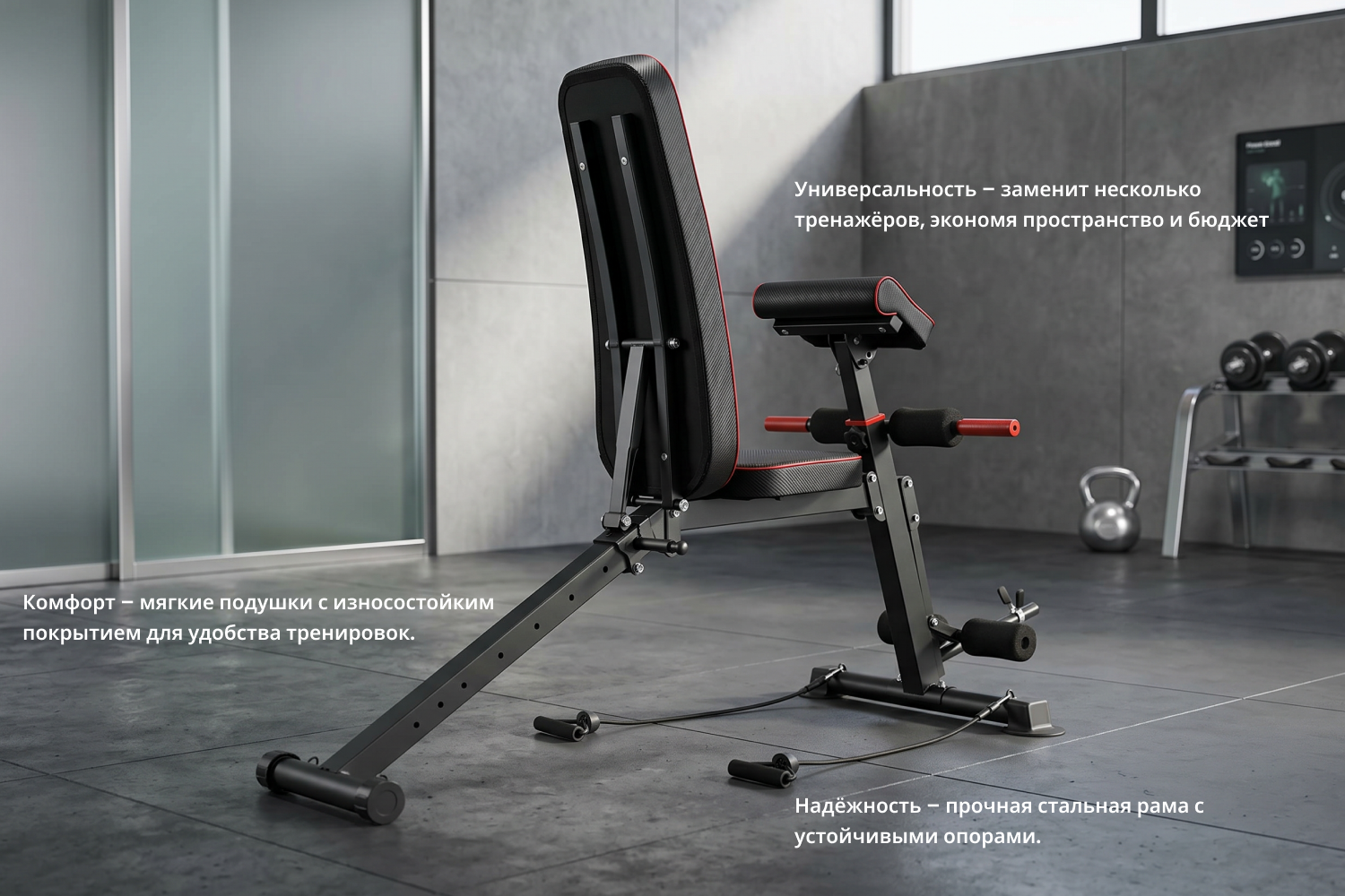 Скамья многофункциональная VictoryFit VF-T21