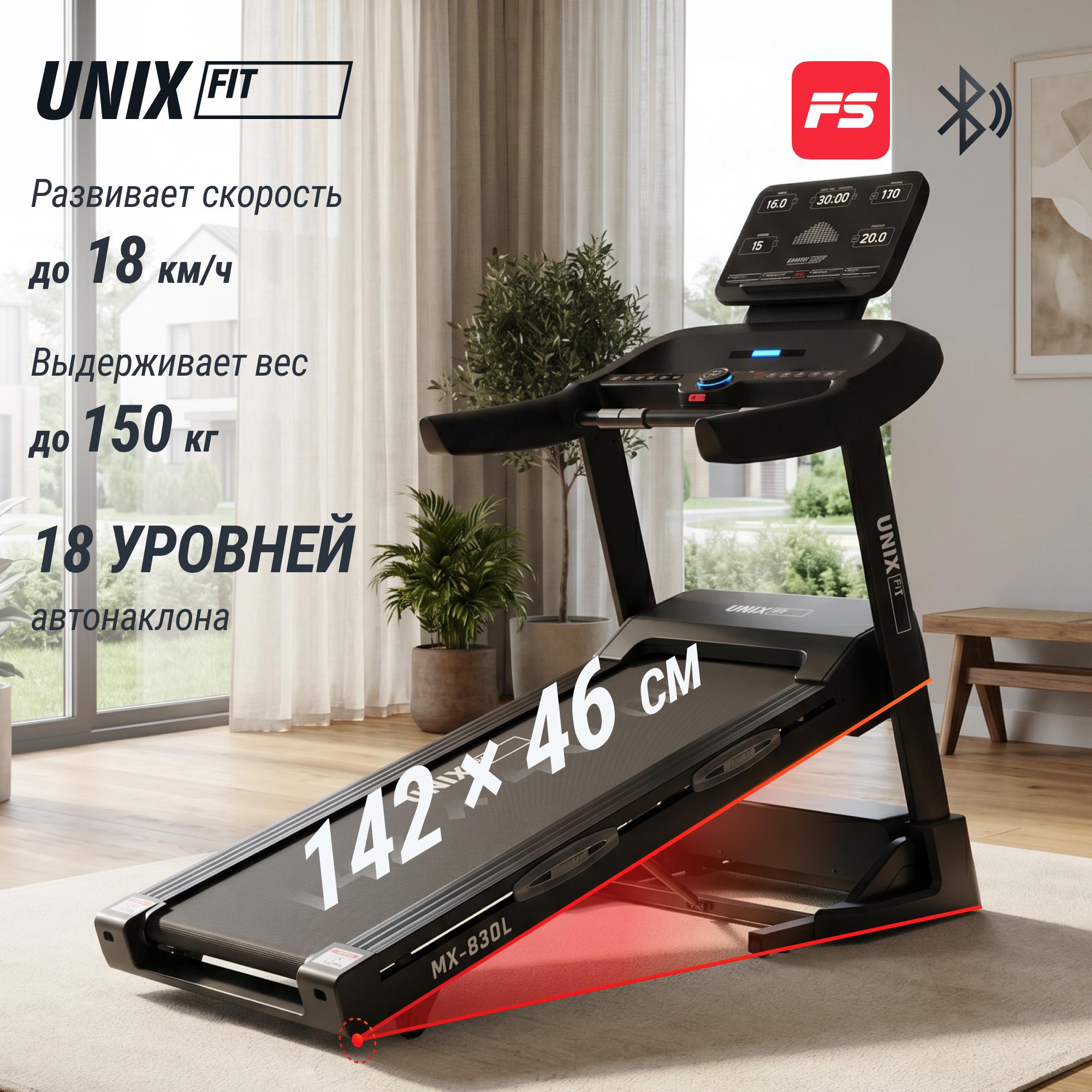 Беговая дорожка UNIX Fit MX-830L