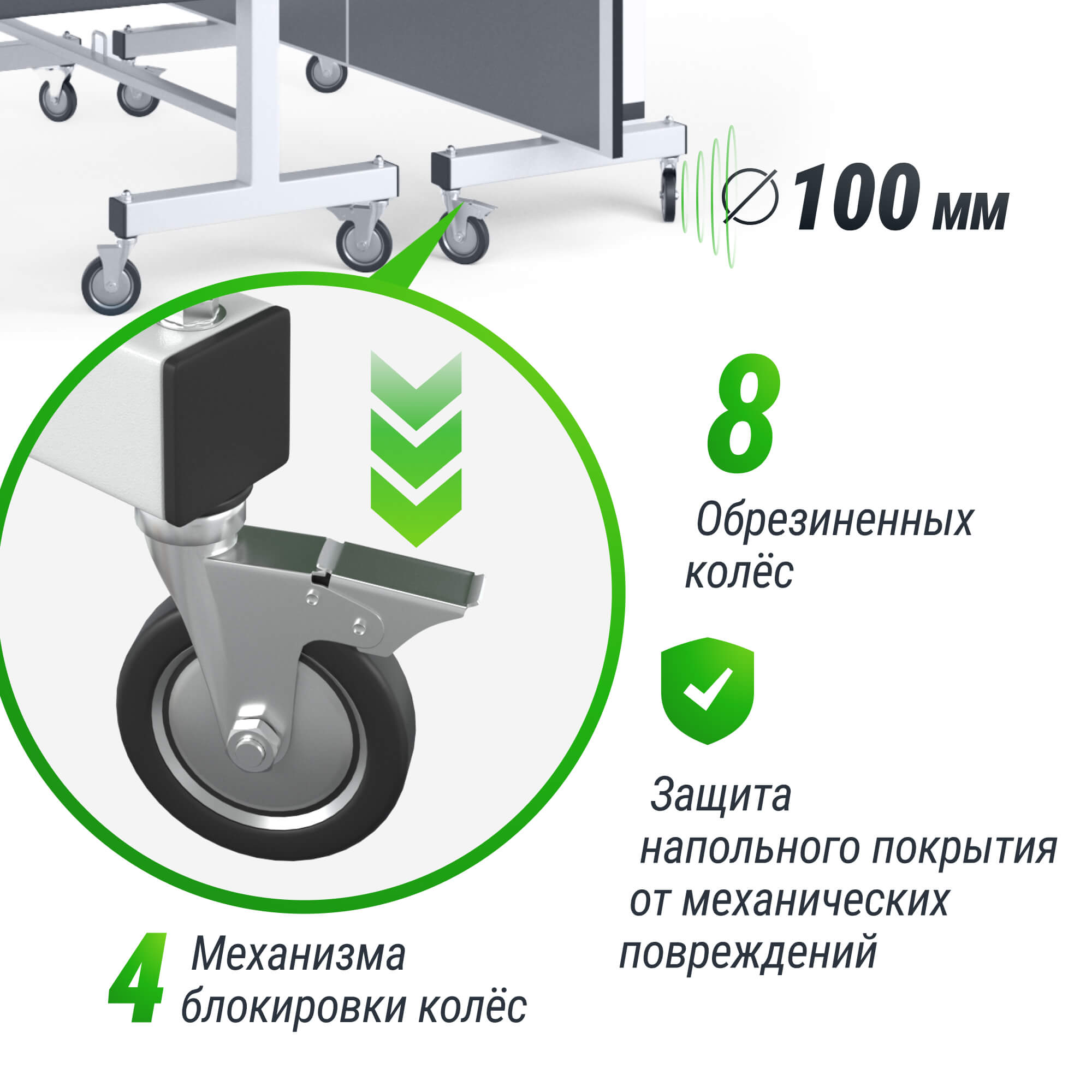 Профессиональный теннисный стол UNIX Line 25 мм MDF серый